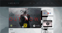 Desktop Screenshot of lucidityband.net